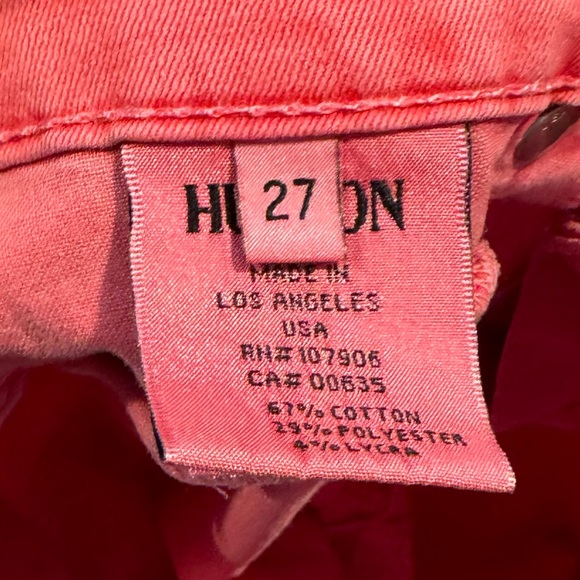 HUDSON Nico Midrise Super Skinny Jeans -27 - Picture 3 of 5